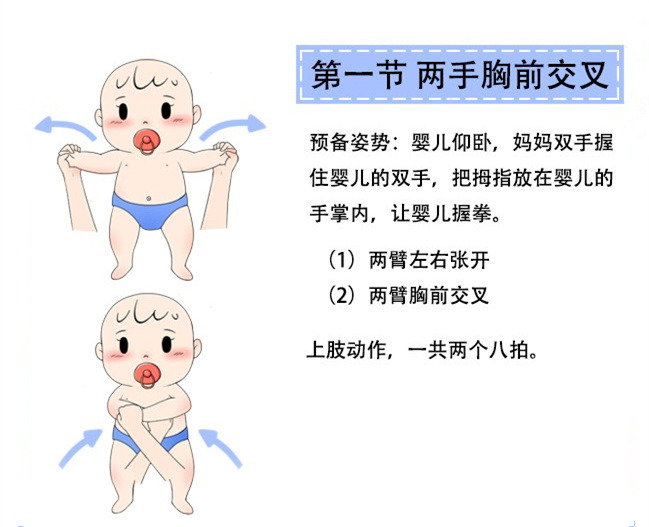 給寶寶做被動操好處多，再不做就晚了